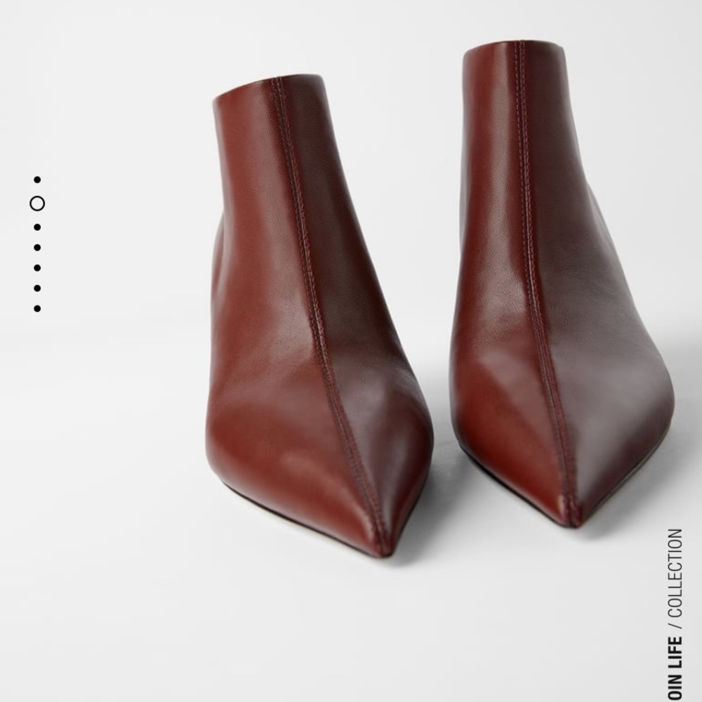 Zara Leather boots